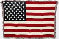 American Flag Throw