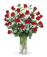 24 Beautiful Red Roses