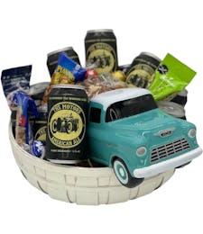 The Motors American Ale Gift Basket with 1955 Chevy Pickup Truck