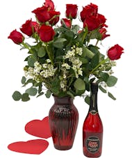 Romantic Code Red Bouquet - Adrian Durban's Exclusive