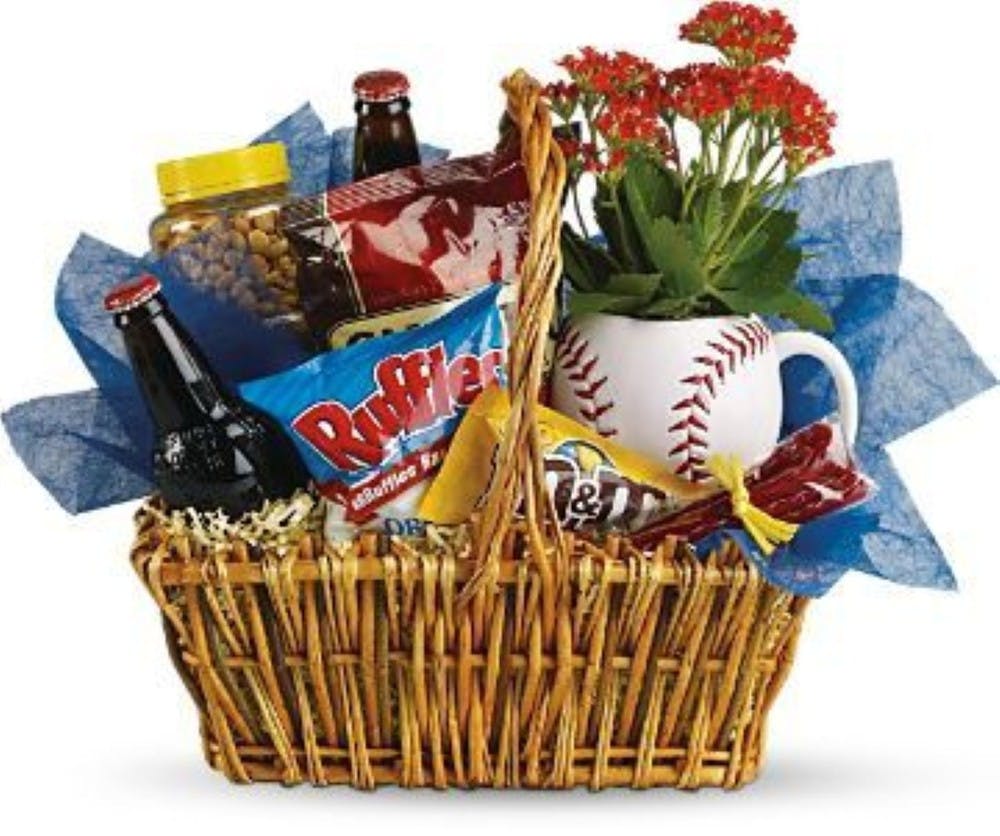 Sports & Snacks Gift Basket Cincinnati Gift Delivery Adrian Durban Florist
