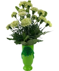 St Patrick's Carnation Bouquet