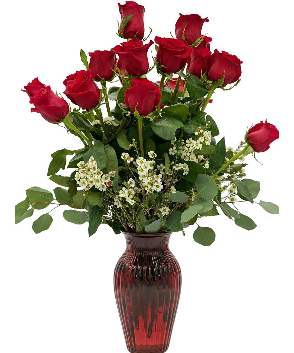 Adrian Durban's Romantic Code Red Bouquet with Code Rouge Brut