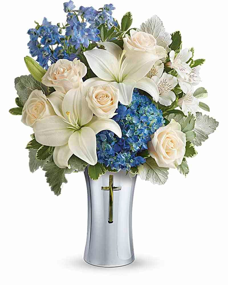 Blue Skies Bouquet Cincinnati (OH) SameDay Flower Delivery Adrian