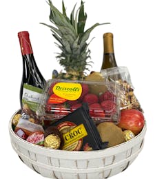 Adrian Durban's Signature Fruit & Wine Basket