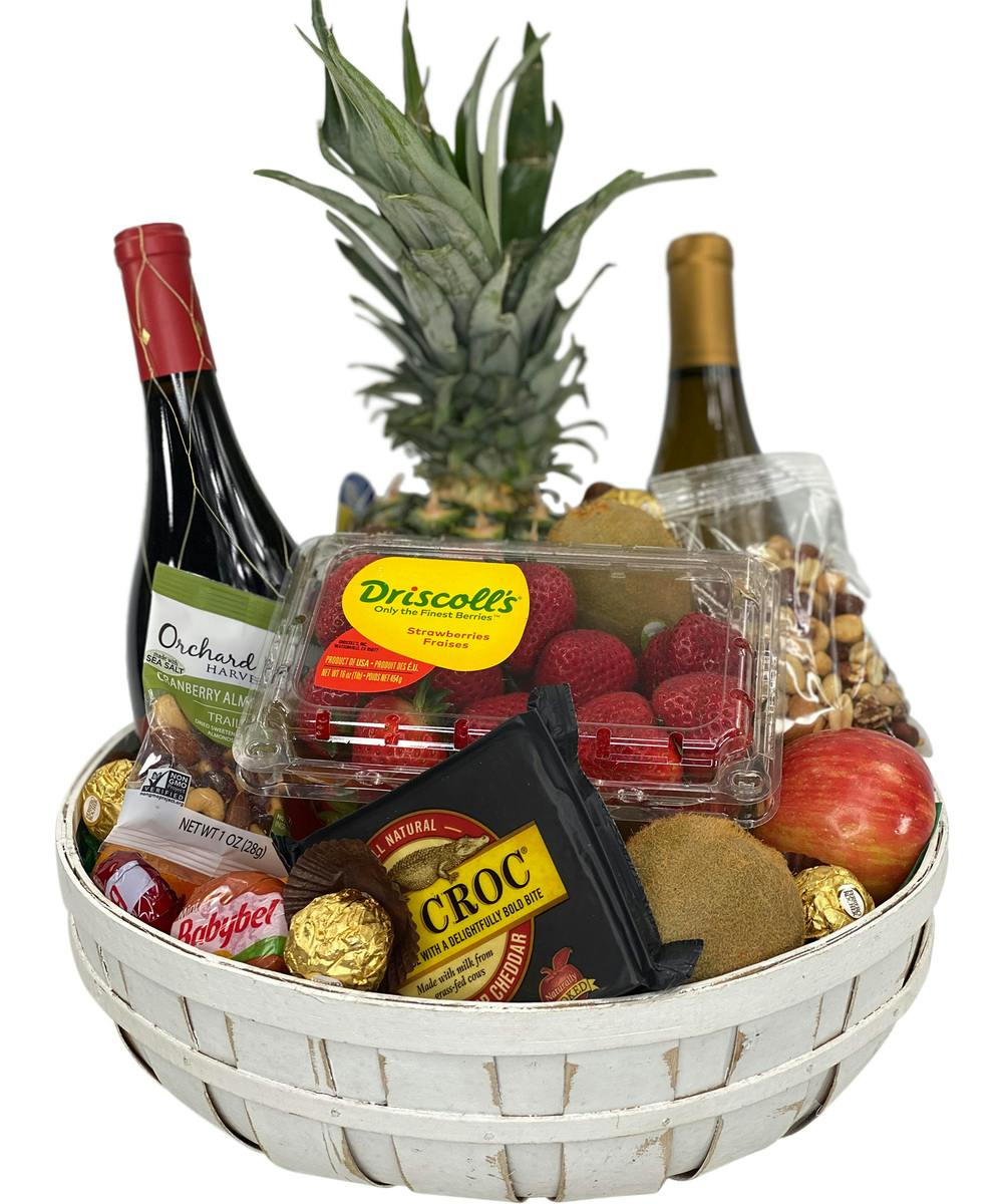 Adrian Durban Signature Fruit & Wine Basket Cincinnati (OH) Gift Delivery Adrian Durban